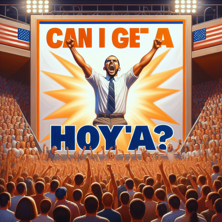 Can I Get a Hoya? The Phrase’s Cultural Significance